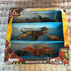 Dinosaurs action 10 pack